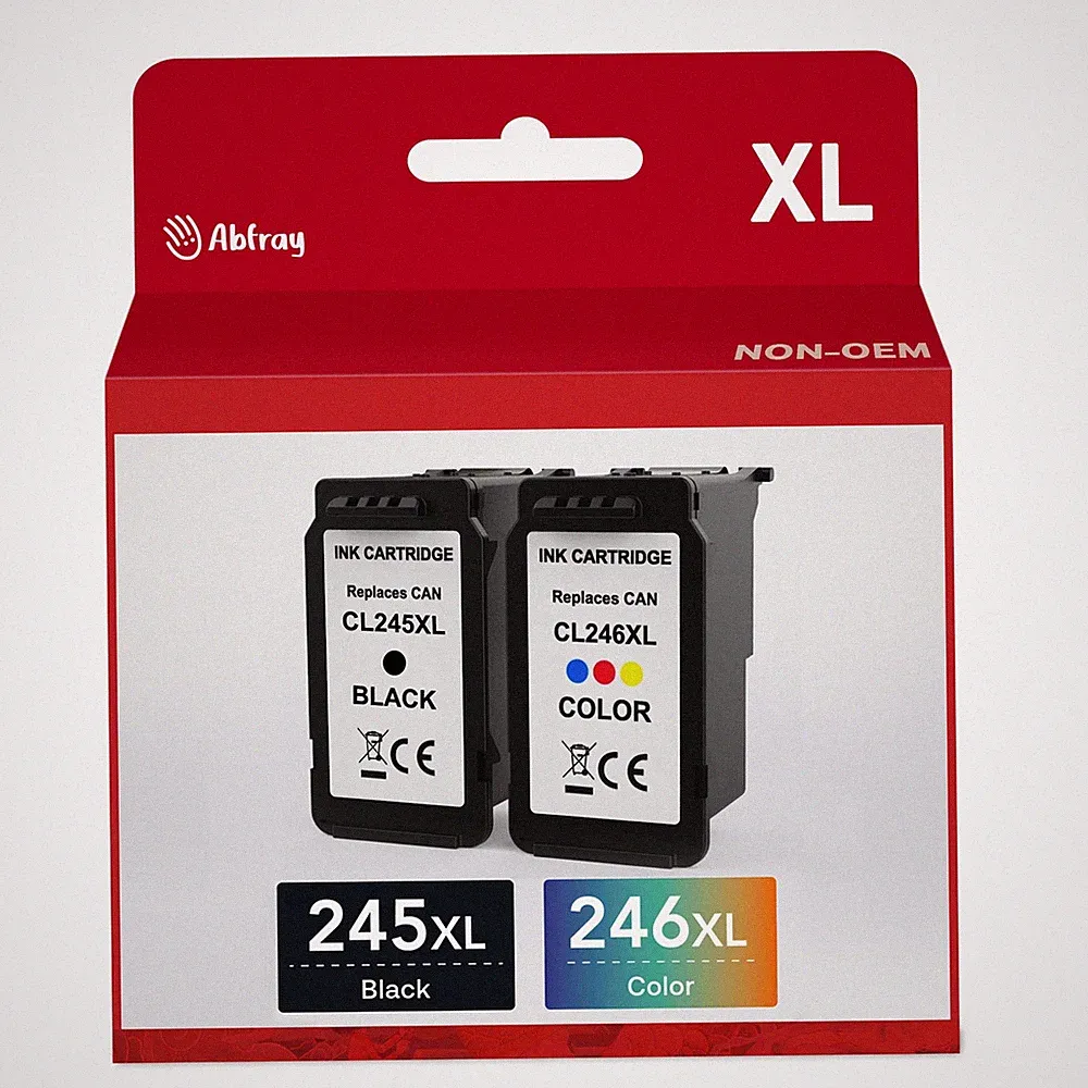 245XL 246XL Ink Cartridge Combo Pack for Canon PIXMA Printers